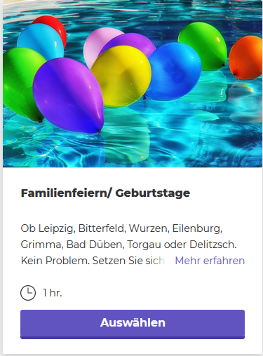 Familienfeiern/ Geburtstage